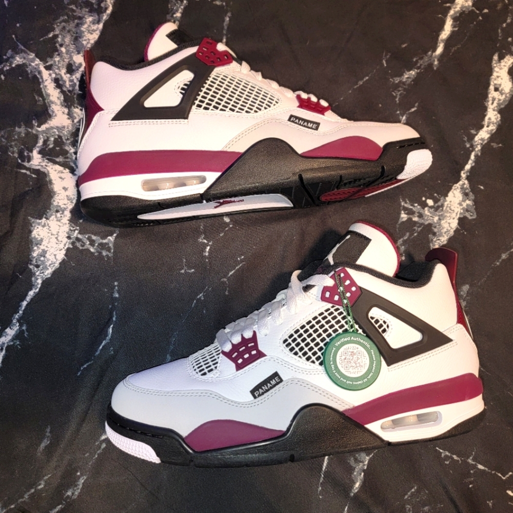 Paris Saint-Germain Air Jordan 4 Bordeaux 2020 *New* US Size 8.5 Men - 10 Women